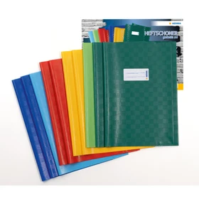Herma Heftschoner Kunststoff, A4, farbig sortiert, 10er-Set