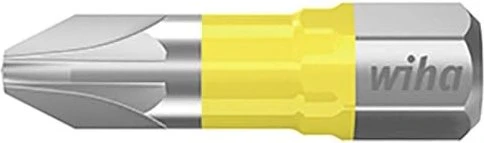 Wiha 7012-Y903 Y Pozidriv Bit 1/4", PZ3x25mm, 5 Stück