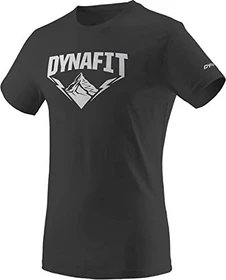 Dynafit Graphic Cotton T-Shirt kurzarm blackout/hardcore (Herren)