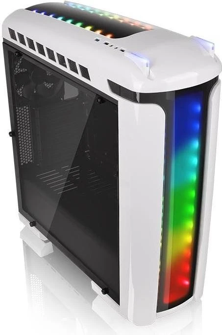 Thermaltake Versa C22 RGB Snow Edition weiß, Acrylfenster