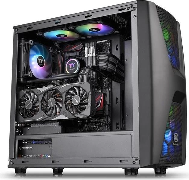 Thermaltake Commander C34 ARGB, Glasfenster