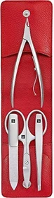 Zwilling Taschen-Etui Maniküre/Pediküre-Set rot