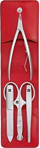Zwilling Taschen-Etui Maniküre/Pediküre-Set rot