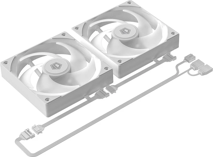 ID-Cooling FX240 LCD White, weiß
