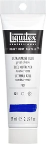 Liquitex Professional Heavy Body Acrylic ultramarine blue green shade, 59ml