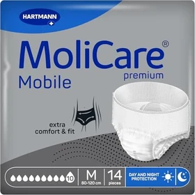 Hartmann MoliCare Premium Mobile 10 Tropfen Schutzhose Größe M, 14 Stück