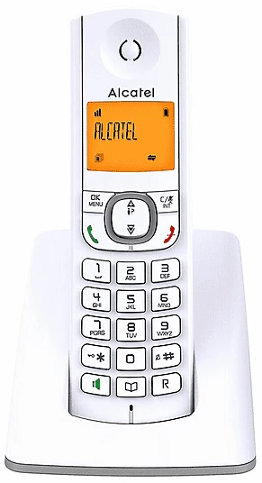 Alcatel F530 grau/weiß