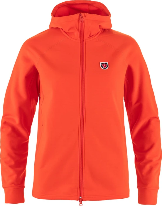 Fjällräven Expedition Fleece Hoodie Funktionsjacke flame orange (Damen)