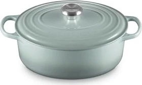 Le Creuset Signature Gusseisen Bräter oval 29cm 4.7l sea salt