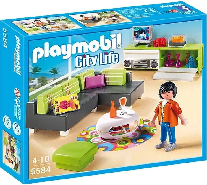 playmobil City Life Wohnzimmer