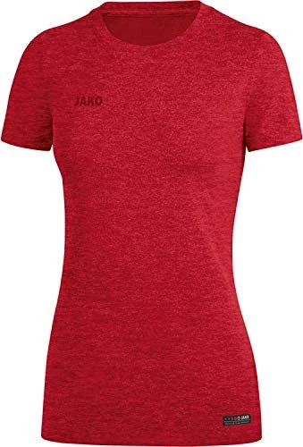 Jako Premium Basics T-Shirt kurzarm red melange (Damen)