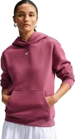 Nike Sportswear Phoenix Fleece Hoodie dark grey heather/sail