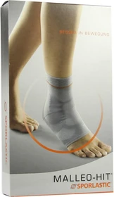 Sporlastic Malleo-Hit Sprunggelenkbandage Größe 4 platinum, 1 Stück