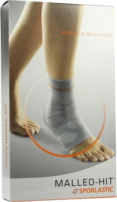 Sporlastic Malleo-Hit Sprunggelenkbandage Größe 4 platinum, 1 Stück