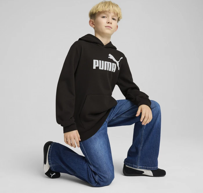 Puma ESS No. 1 Logo Fleece Hoodie puma black (Junior)