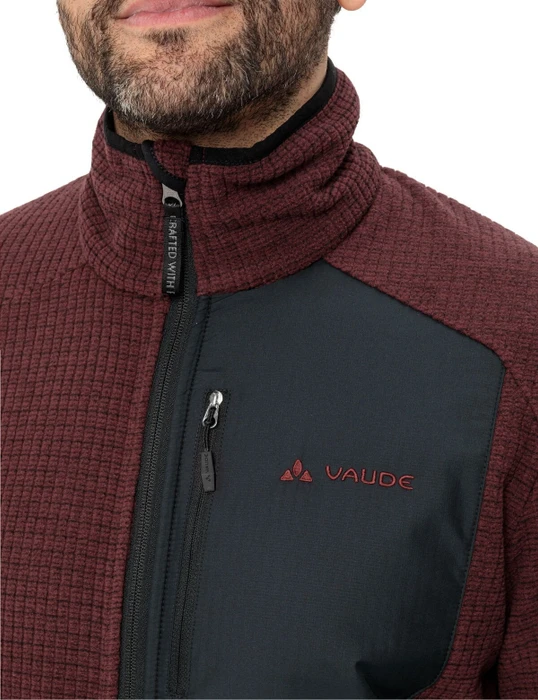 Vaude Neyland Fleece Jacke dark oak (Herren)