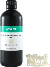 eSUN DM100 Dental Restoration Model Resin Light Yellow, 1.00kg