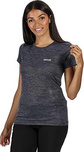 Regatta Fingal V Graphic Funktionsshirt kurzarm grau (Damen)