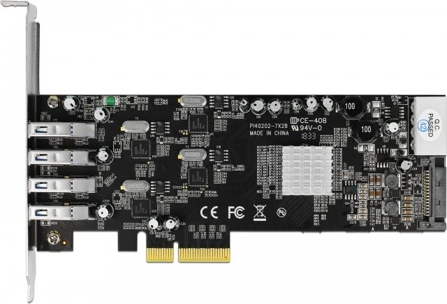 DeLOCK 4x USB-A 3.0, PCIe 2.0 x4