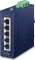 Planet IGS-504PT Industrial Railmount Gigabit Switch, 5x RJ-45, 120W PoE+ Vorschaubild