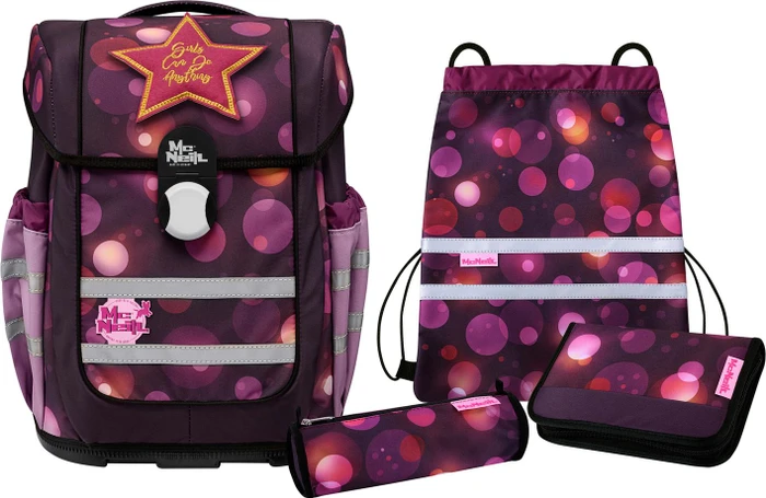 McNeill McOcean Berry Schultaschen-Set, 5-tlg.