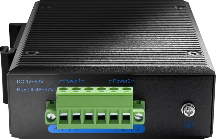 Cudy IG10 Industrial Railmount Gigabit Switch, 5x RJ-45, 120W PoE+