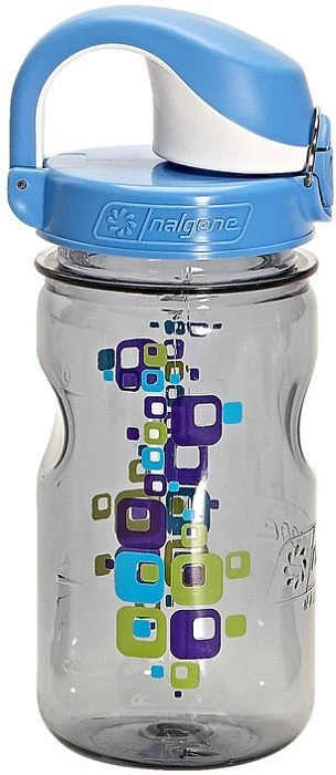 Nalgene On The Fly Kids Trinkflasche 350ml squares