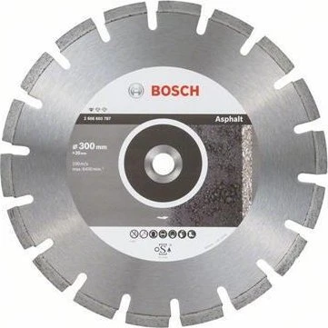 Bosch Professional Standard for Asphalt Diamanttrennscheibe, 300x2.8x20mm, 1 Stück