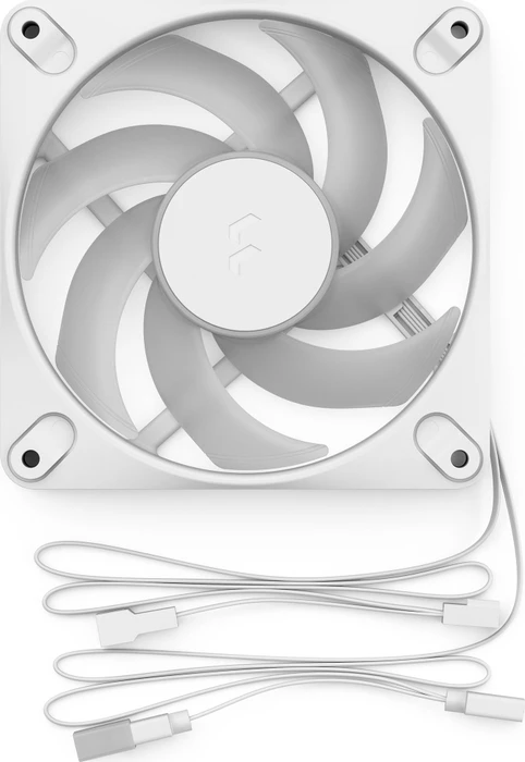 Fractal Design Dynamic 3 RGB White, weiß, 120mm