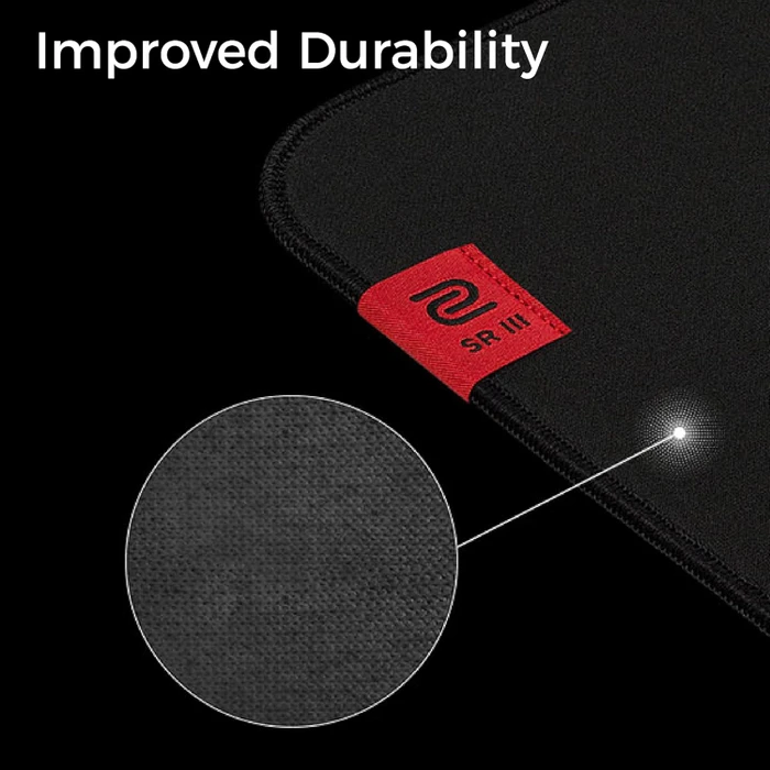 BenQ Zowie G-SR III eSports Gaming Mousepad, 470x390mm, schwarz