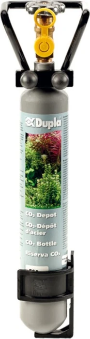 Dupla CO2 Armatur und Druckflasche