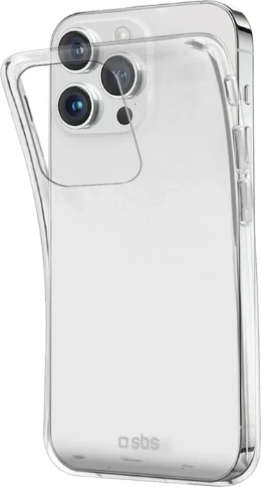 SBS Mobile Skinny Cover für Apple iPhone 15 Pro Max transparent