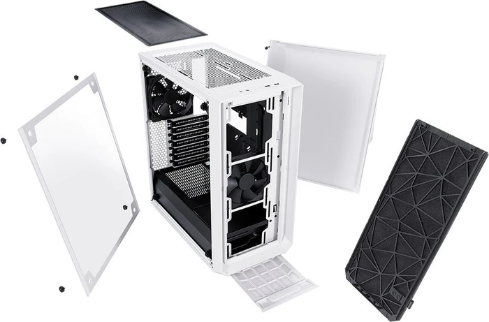 Fractal Design Meshify C White, Glasfenster