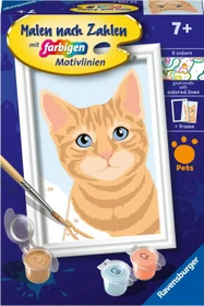 Ravensburger Malen nach Zahlen Niedliche Katze