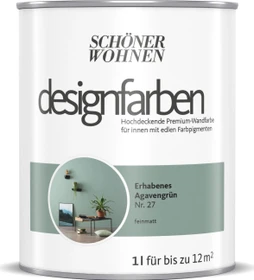 Schöner Wohnen Designfarben innen erhabenes agavengrün, 1l