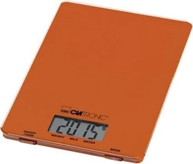 Clatronic KW 3626 digitale Küchenwaage orange