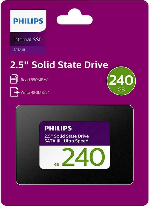 Philips S130 Ultra Speed Internal SSD 240GB, 2.5" / SATA 6Gb/s