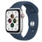 Apple Watch SE (GPS + Cellular) 44mm silber mit Sportarmband abyssblau Vorschaubild