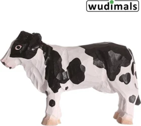 Wudimals Auf dem Bauernhof - Kuh schwarz/weiß