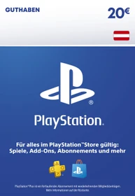 Sony PlayStation Network Card - 20 Euro (Download) (PS5/PS4/PS3/PSVita/PSP)