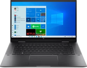 HP Envy x360 Convertible 15-eu0177ng, Nightfall Black, Ryzen 7 5700U, 16GB RAM, 1TB SSD, DE