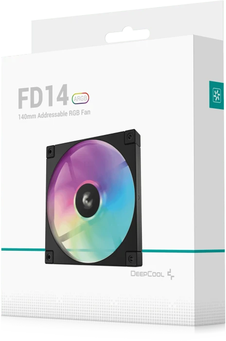 DeepCool FD14 ARGB, schwarz, 140mm