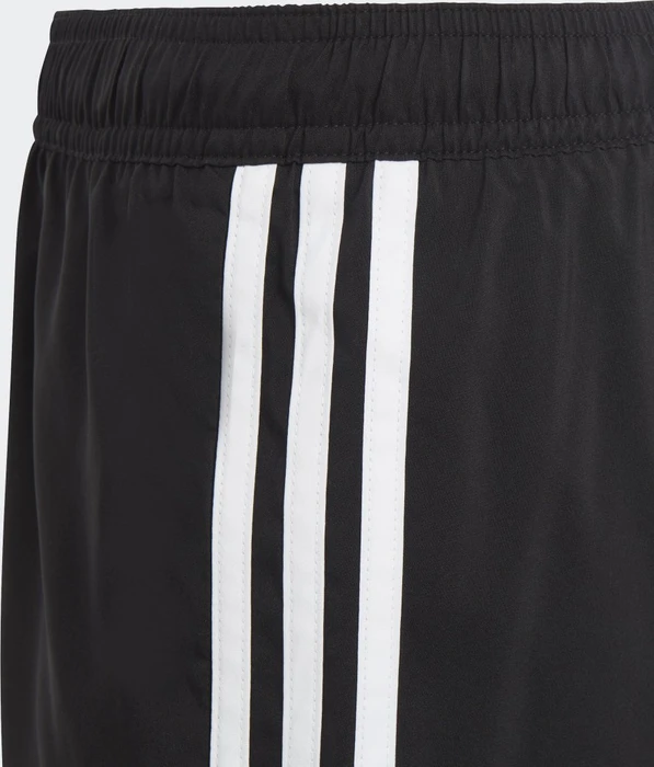 adidas 3-Streifen Badeshorts schwarz/weiß (Junior)