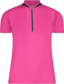CMP Bike T Half Zip Trikot kurzarm geranium (Damen)