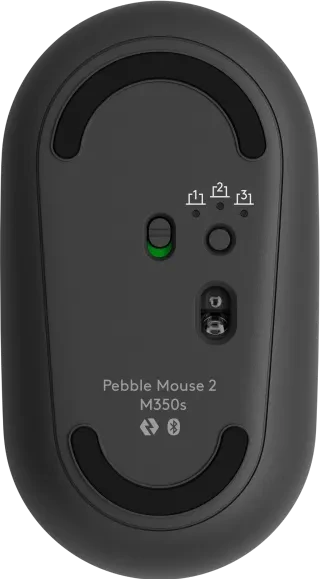 Logitech Pebble 2 Combo for Mac schwarz/grau, Logi Bolt, USB/Bluetooth, DE