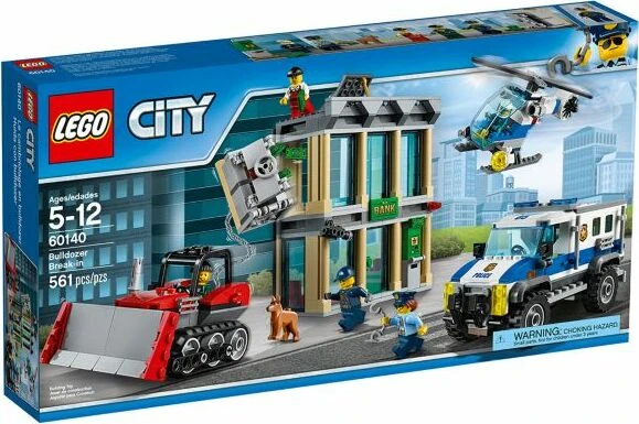 LEGO City - Bankraub mit Planierraupe