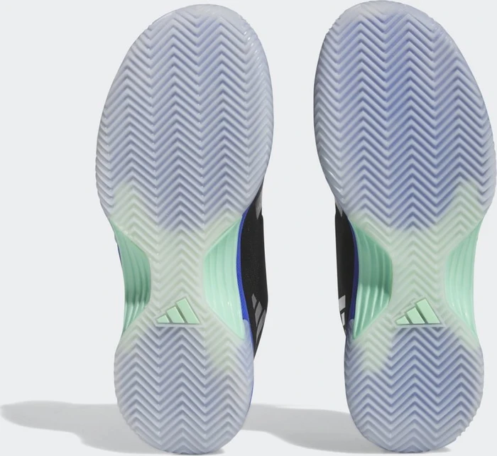 adidas Avacourt Clay Court cloud white/silver metallic/pulse mint (Damen)