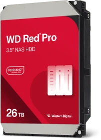 Western Digital WD Red Pro 26TB, 24/7, 512e / 3.5" / SATA 6Gb/s