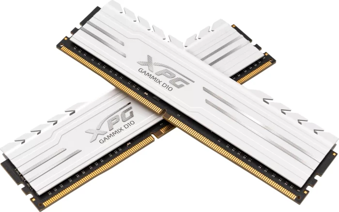 ADATA XPG Gammix D10 weiß UDIMM 32GB Kit, DDR4-3200, CL16-20-20
