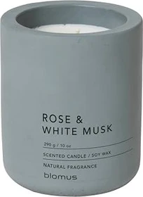 Blomus FRAGA Rose & White Musk Duftkerze, 290g